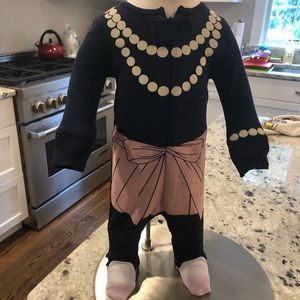 Baby girl footie / onesie